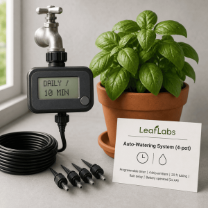Smart Auto-Watering System (4-pot)